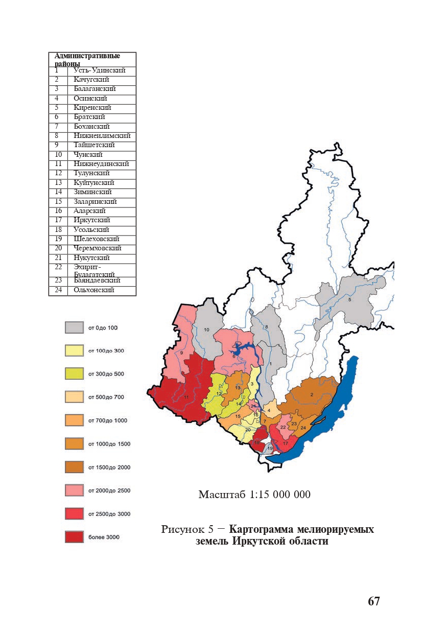 Бесхозяйные мелиорируемые земли в Иркутской области, их характеристика и перспективы использования